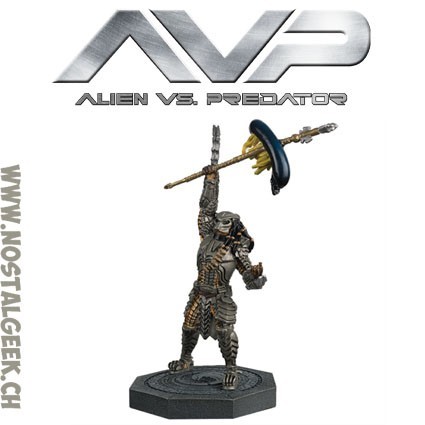 Eaglemoss Aliens Vs Predator Scar Predator figurine de collection en résine