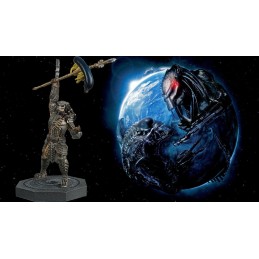 Eaglemoss Aliens Vs Predator Scar Predator figurine de collection en résine