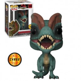 Funko Funko Pop N°550 Movies Jurassic Park Dilophosaurus (with Frill) Chase Exclusive Vinyl Figure