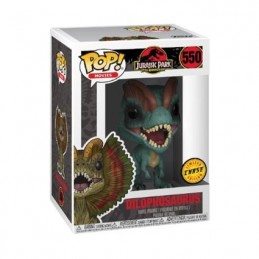 Funko Funko Pop N°550 Movies Jurassic Park Dilophosaurus (with Frill) Chase Edition Limitée