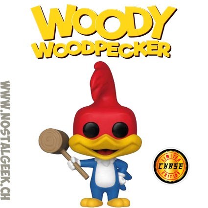 Funko Funko Pop Animation Woody Woodpecker (with Mallet) Chase Exclusive Vinyl Figure