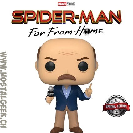 Funko Funko Pop Marvel Spider-Man Far From Home J. Jonah Jameson Edition Limitée