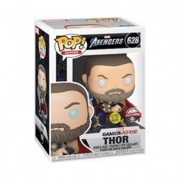 Funko Funko Pop Games Marvel Thor (Avengers Game) Phosphorescent Edition Limitée