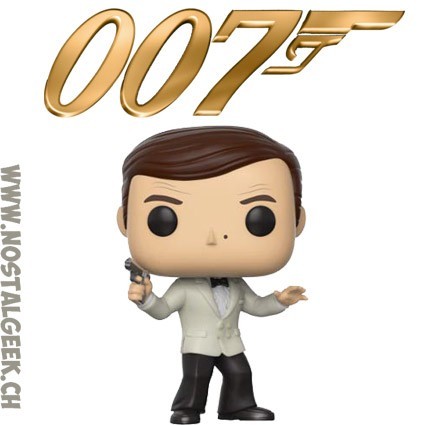 Funko Funko Pop Movies James Bond Roger Moore From Octopussy Edition Limitée