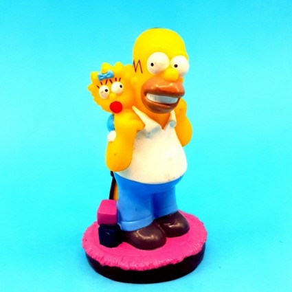 The Simpsons Homer et Maggie Simpson second hand figure (Loose)