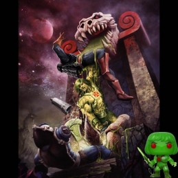 Funko Funko Pop ECCC 2020 Masters of the Universe He-Man (Slime Pit) Exclusive Vinyl Figure