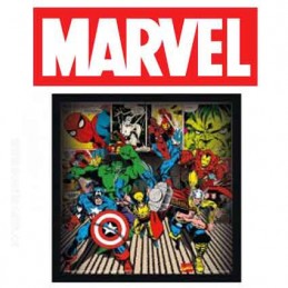 Marvel Avengers toile sur chassis 26 cm