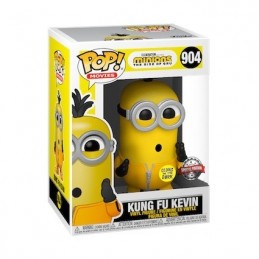 Funko Funko Pop! Despicable Me Minion Kung Fu Kevin Phosphorescent Edition Limitée