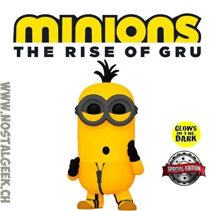 Funko Minions The Rise of Gru Kung Fu GITD Vaulted Exclusvie Vinyl Figure