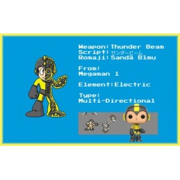 Funko Funko Pop! Games NYCC 2016 Megaman - Thunder beam Edition Limitée