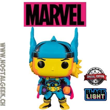 Funko Funko Pop Marvel N°650 Thor (Black Light) Exclusive Vinyl Figure