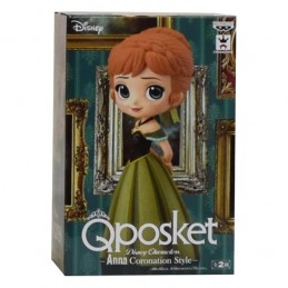 Banpresto Disney Characters Q Posket Frozen Anna Coronation Style