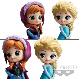 Banpresto Disney Characters Q Posket Frozen Anna et Elsa Duo Pack