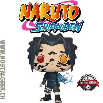 Funko Funko Pop! Anime Manga Naruto Shippuden Sasuke (Curse Mark) Exclusive Vinyl Figure