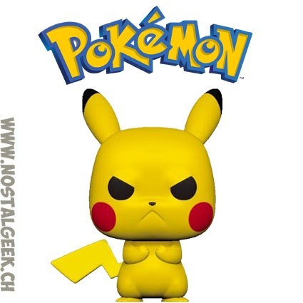 Funko Funko Pop Games N°598 Pokemon Pikachu (Grumpy)