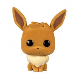 Funko Funko Pop Games N°577 Pokemon Eevee (Evoli) Flocked Edition Limitée