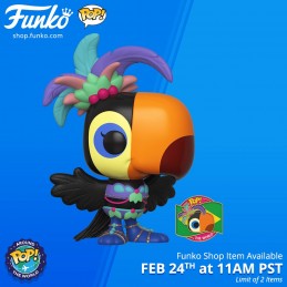 Funko Funko Pop Around the World Finley (Brazil) + Pin's Exclusive Vinyl Figure