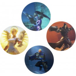 Paladone Overwatch Set of 4 3d Coasters