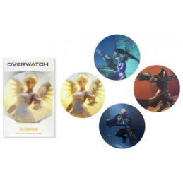 Paladone Overwatch Set of 4 3d Coasters