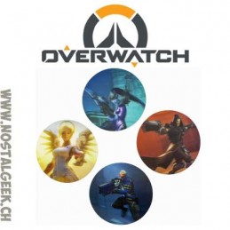 Paladone Overwatch Set de 4 Dessous de verre 3d