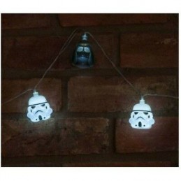 Star Wars Darth Vader et Stormtrooper Helmet 3d String Lights