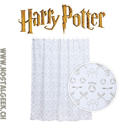 Harry Potter Rideau de douche Quidditch