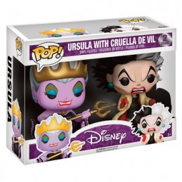 Funko Funko Pop! Disney Ursula et Cruella 2-Pack Edition Limitée