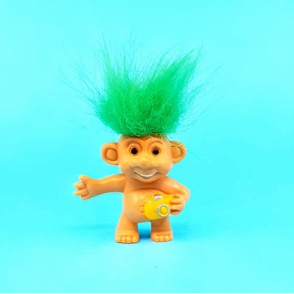 Troll on Hols 1996 Rock Star Weetos (Green Hair) second hand figure (Loose)