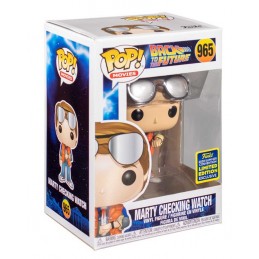 Funko Funko Pop SDCC 2020 Retour vers le Futur Marty Checking Watch Edition Limitée