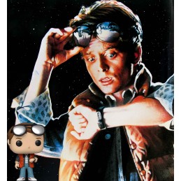 Funko Funko Pop SDCC 2020 Retour vers le Futur Marty Checking Watch Edition Limitée