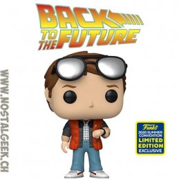Funko Pop SDCC 2020 Back to the Future Marty Checking Watch Exclusive Vinyl Figure