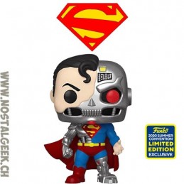Funko Pop SDCC 2020 DC Cyborg Superman Exclusive Vinyl Figure
