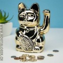 Maneki-neko Tirelire Lucky Cat en céramique