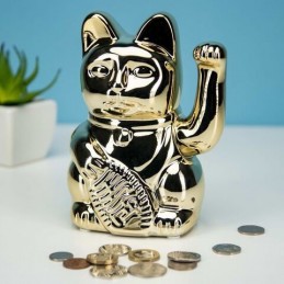 Paladone Maneki-neko Ceramic Lucky Cat Money Box