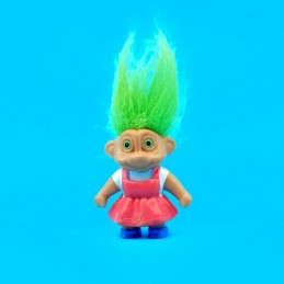 Soma Troll Green hair in dress second hand figure (Loose)