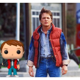 Funko Pop! Film Retour vers le futur Marty McFly in Puffy Vest