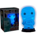 Funko Pop! Star Wars Qui Gon Jinn Holographic GITD Galactic Convention 2017 Exclusive