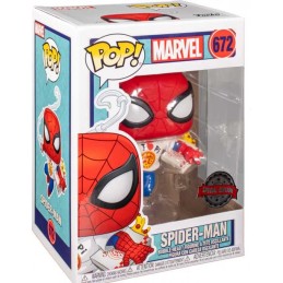 Funko Funko Pop Marvel Spider-Man (Pi Shirt) Edition Limitée