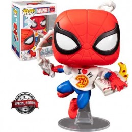 Funko Funko Pop Marvel Spider-Man (Pi Shirt) Edition Limitée