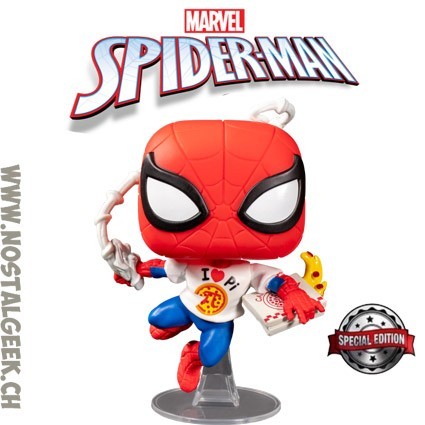 Funko Funko Pop Marvel Spider-Man (Pi Shirt) Edition Limitée