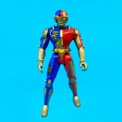 Kenner Saban's VR Troopers Ryan Steele Gold Figurine d'occasion (Loose) Kenner Saban's VR Troopers Ryan Steele Gold Figurine d'occasion (Loose)