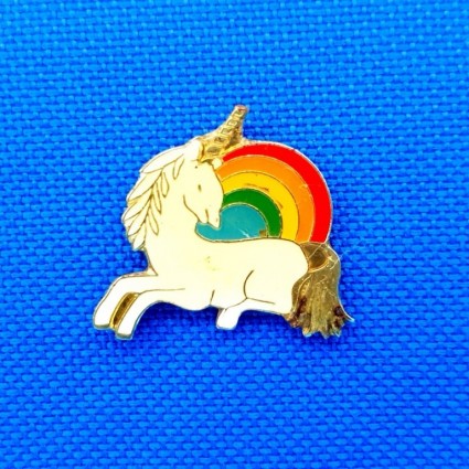 Pin's Licorne et arc-en-ciel d'occasion (Loose)