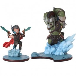 Q-Fig Max Marvel Thor Ragnarok Hulk Vs. Thor Figures