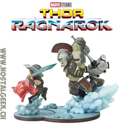 Q-Fig Max Marvel Thor Ragnarok Hulk Vs. Thor Figures