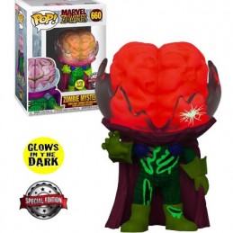 Funko Funko Pop Marvel Zombie Mysterio Phosphorescent Edition Limitée