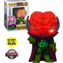 Funko Funko Pop Marvel Zombie Mysterio (Glow in the Dark) GITD Exclusive Vinyl Figure