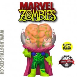 Funko Pop Marvel Mysterio (Marvel Zombies) (Glow in the Dark) GITD Exclusive Vinyl Figure