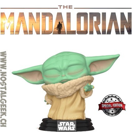 Funko Funko Pop Star Wars The Mandalorian The Child (Force Wielding) Exclusive Vinyl Figure