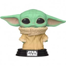Funko Funko Pop Star Wars The Mandalorian The Child (Concerned) Exclusive Vinyl Figur