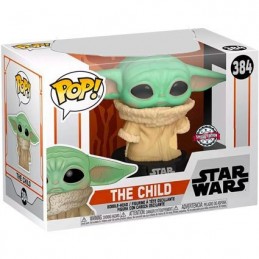 Funko Funko Pop Star Wars The Mandalorian The Child (Concerned) Exclusive Vinyl Figur